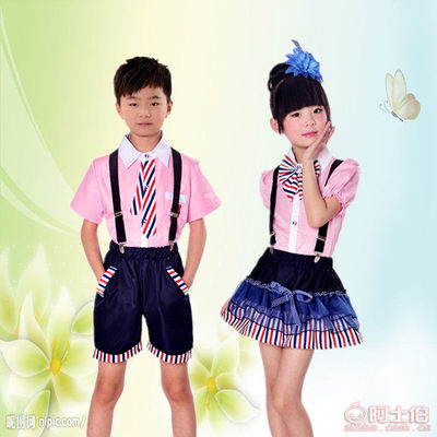 曦宇表演服饰新款幼儿园班服 粉色背带校服的魅力与实用价值
